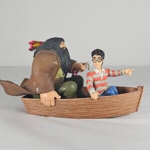 2001 "Harry Potter Classic Scenes Collection" Titled Mattel Hagrid And Boat Ride